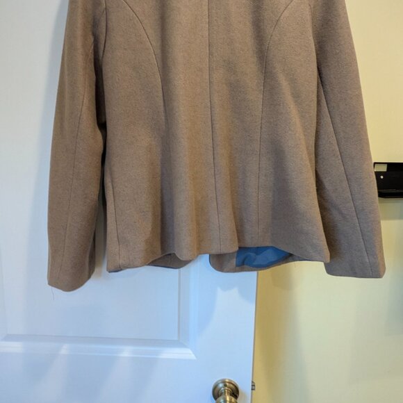 NWT Classic Austrian "Trachten Janker" Boiled Wool Blazer - Blue Piping & Gold B - Picture 5 of 5